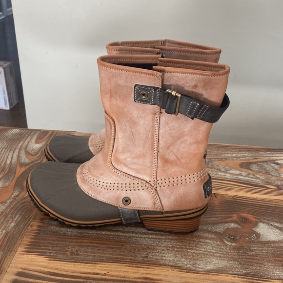 Sorel Slimpack Riding Boots Short RARE - Picture 7 of 15